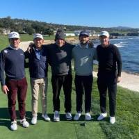 Adam with Group of Friends
