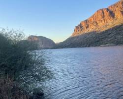 Adam and Yoda at Canyon Lake Adam and Yoda at Canyon Lake
