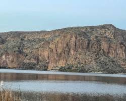 Adam and Yoda at Canyon Lake Adam and Yoda at Canyon Lake